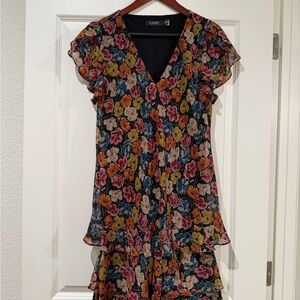 Ralph Lauren Multicolor Floral Mini Dress